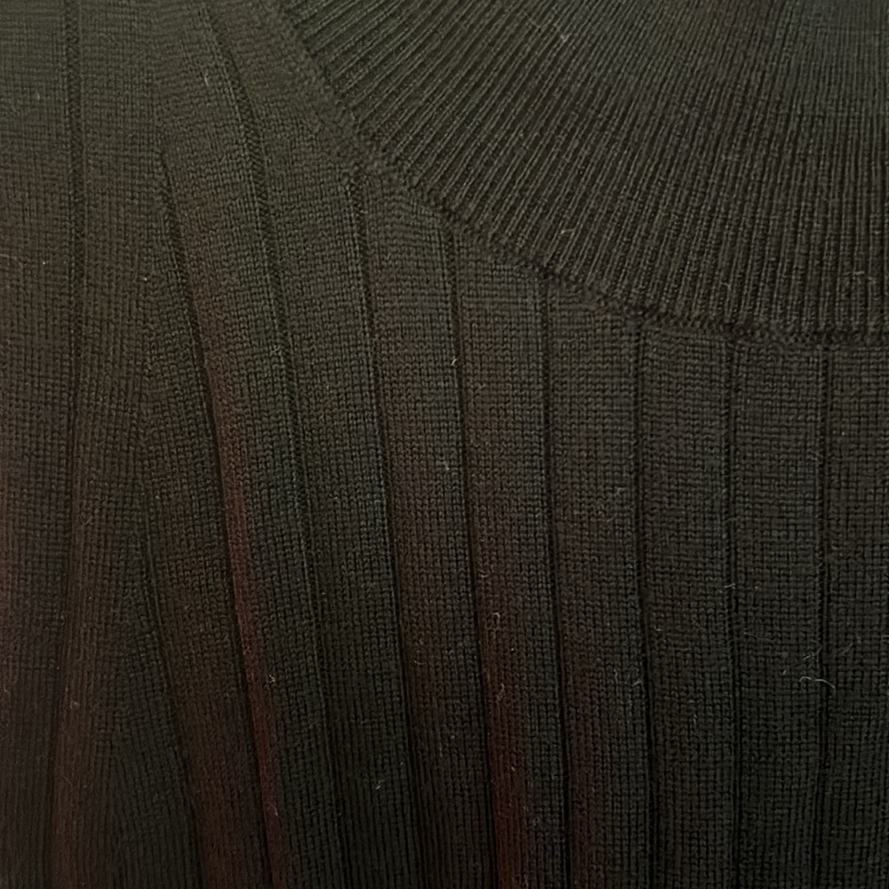 🐝NWT🐝 Banana Republic Mock Turtle Neck Sleeveless Sweater - Picture 3 of 5